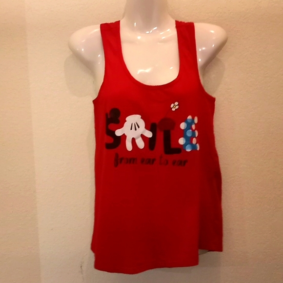 Disney Store Smile from Ear to Ear Minnie Mouse Tank Top - Picture 4 of 11